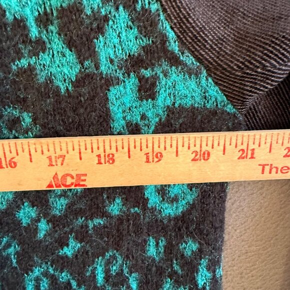 Free People Women's Blazer Jacket Sz M Black Combo Wool Blend Better Together - Picture 10 of 14